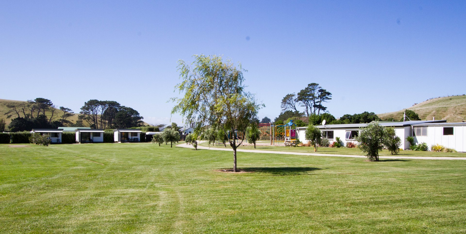 Park surroundings at Kai Iwi Beach Holiday Park